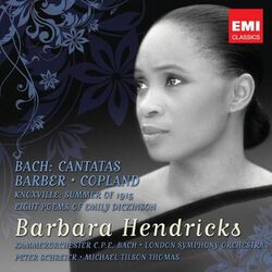 Cover of Bach Cantatas and Barber/Copland