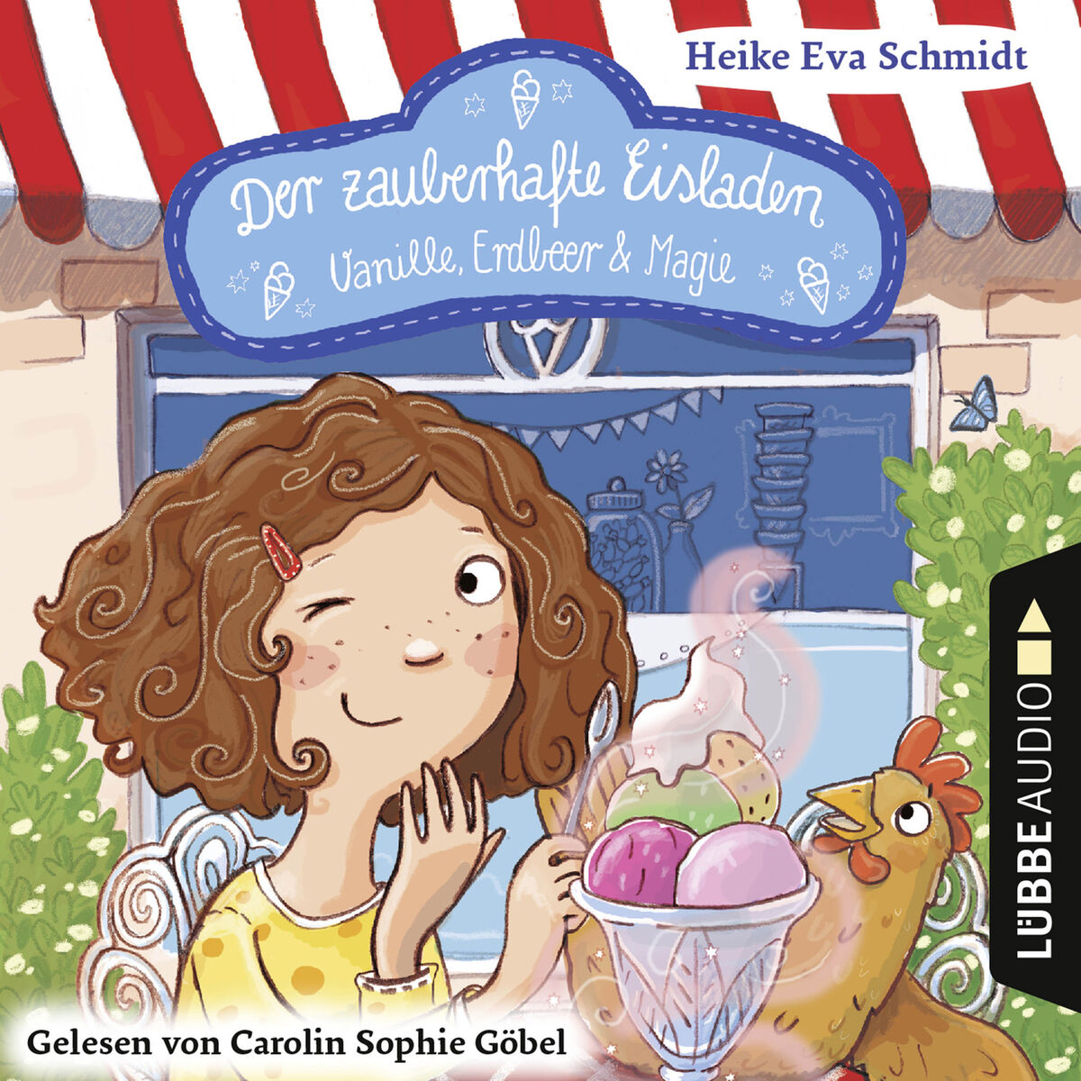 Album cover of Vanille, Erdbeer und Magie - Der zauberhafte Eisladen, Band 1 (Gekürzt)