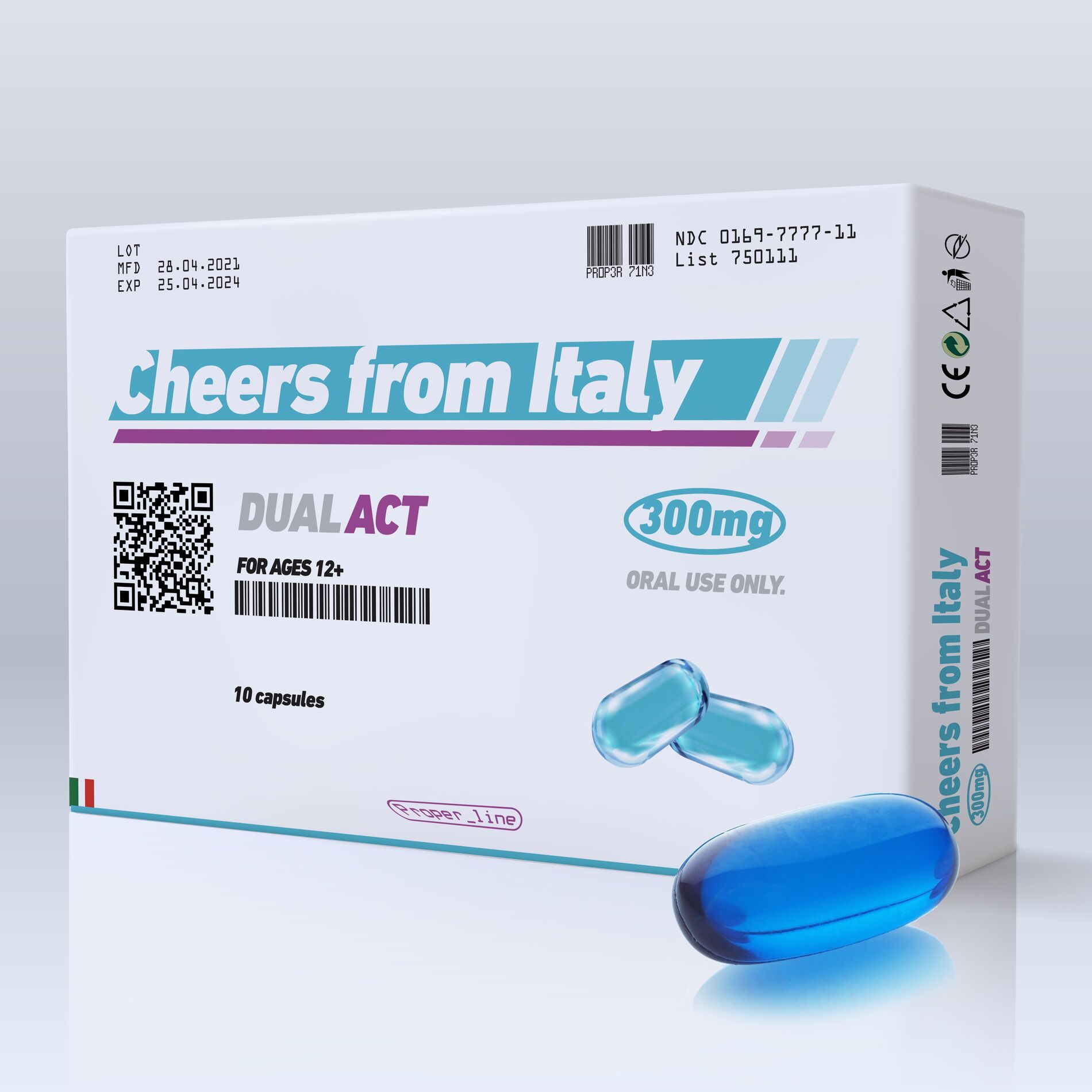Album cover of Cheers from Italy Dual Act