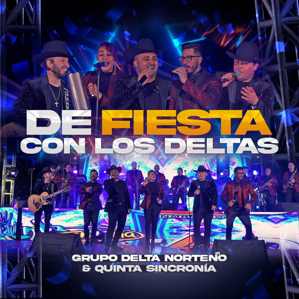 Album cover of De fiesta con los Deltas