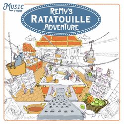Cover of Music from Remy's Ratatouille Adventure