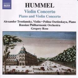 Cover of Hummel: Concerto for Piano and Violin, Op. 17 / Violin Concerto
