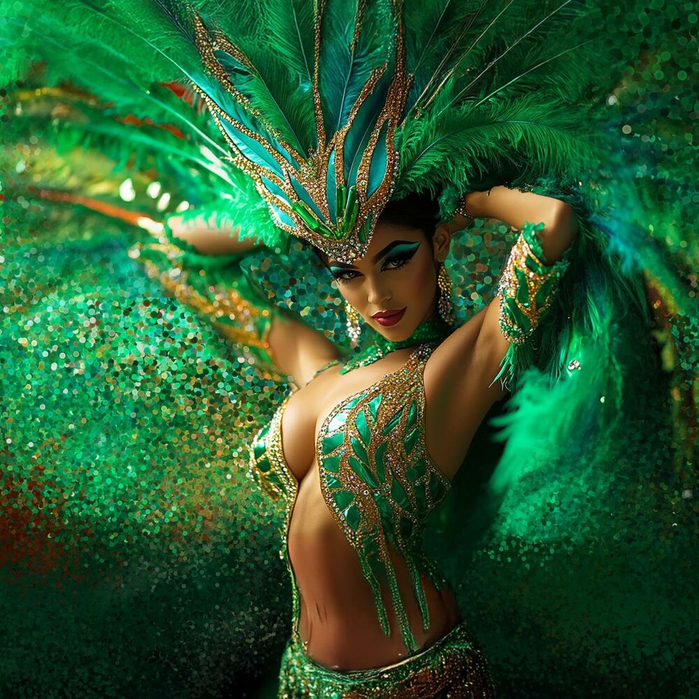 Picture of Café Carnival: Latin Sunset Lounge, Enchanted Bossa Nova Vibes, The Masquerade Jazzy Collection
