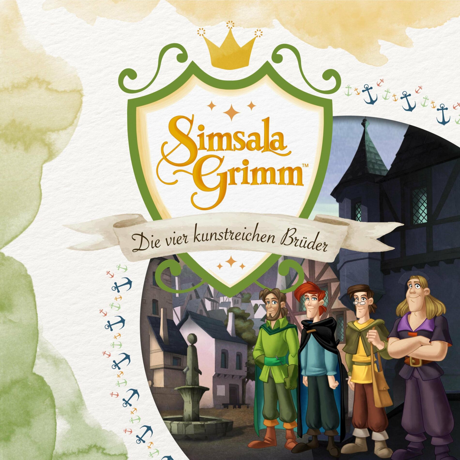 Album cover of Die vier kunstreichen Brüder (Das Original-Hörspiel zur TV Serie)