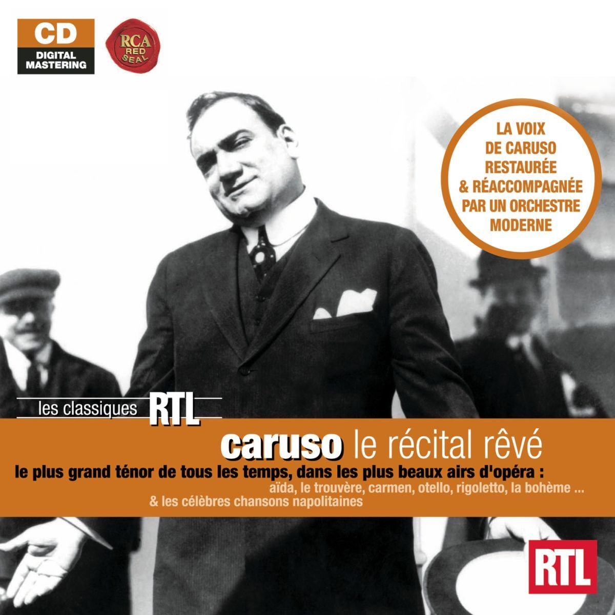 Album cover of Caruso - Le récital rêvé