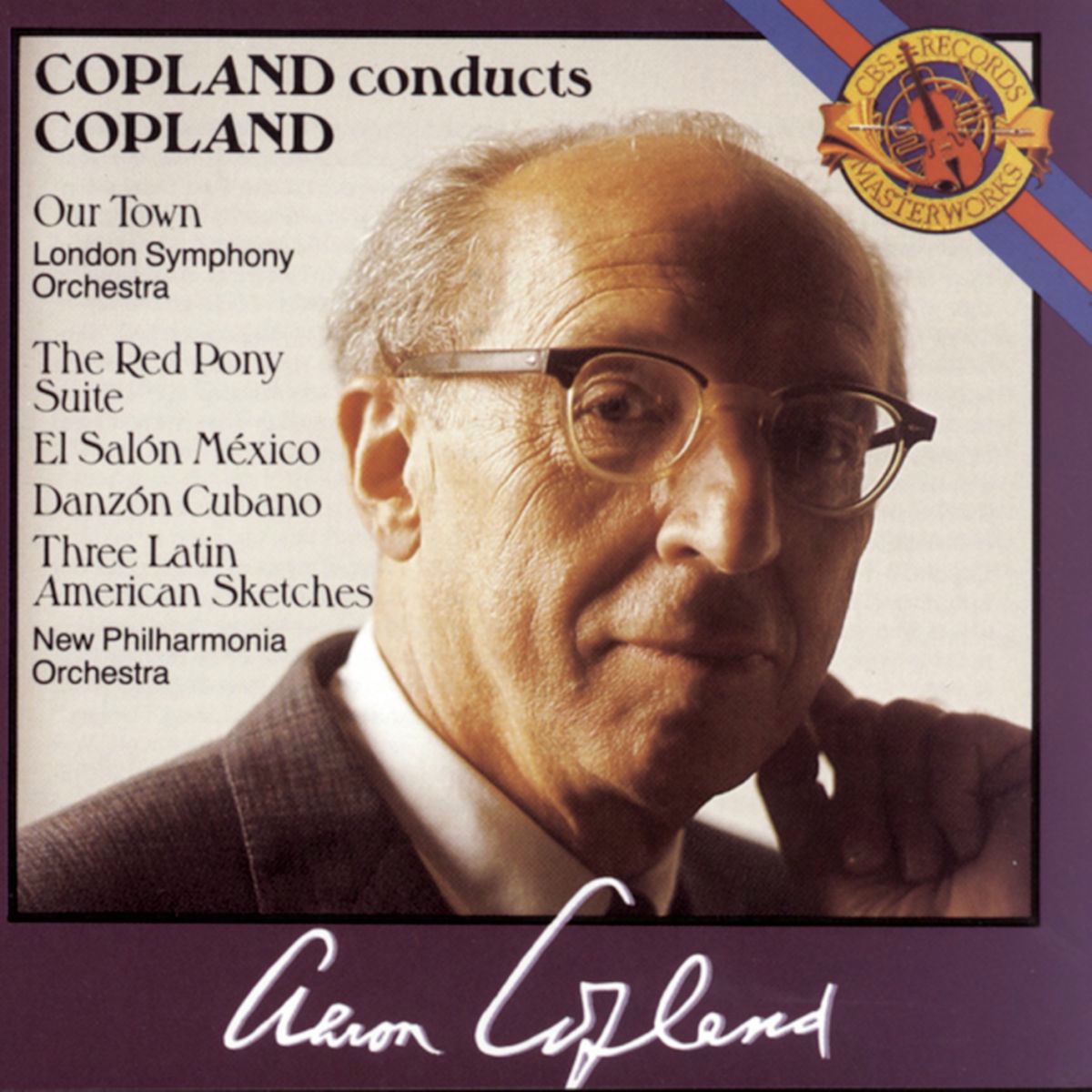 Album cover of Copland: Our Town Suite, The Red Pony Suite & El Salón México
