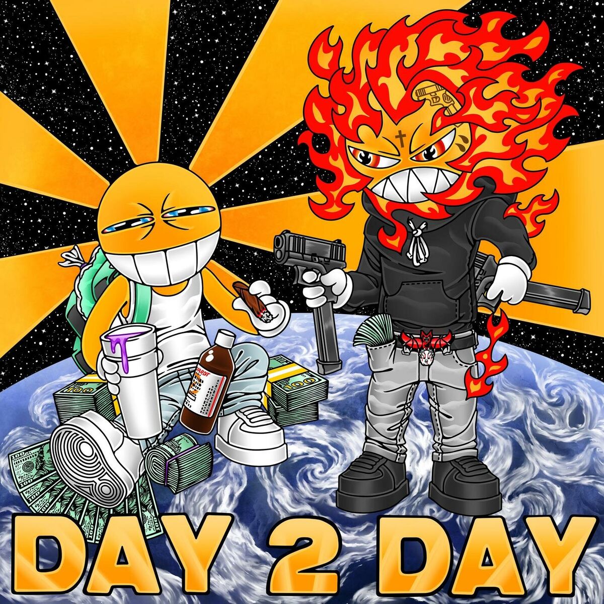 Glokk40Spaz - Day 2 Day | Deezer
