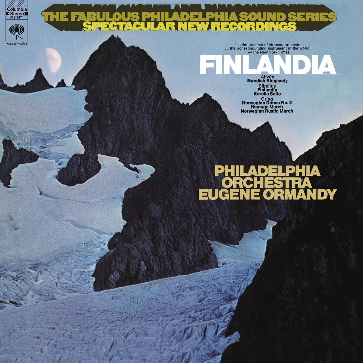 Album cover of Finlandia - Works by Alfvén & Sibelius & Grieg