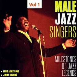 Cover of Milestones of Jazz Legends - Male Jazz Singers, Vol. 1 (1955, 1958)