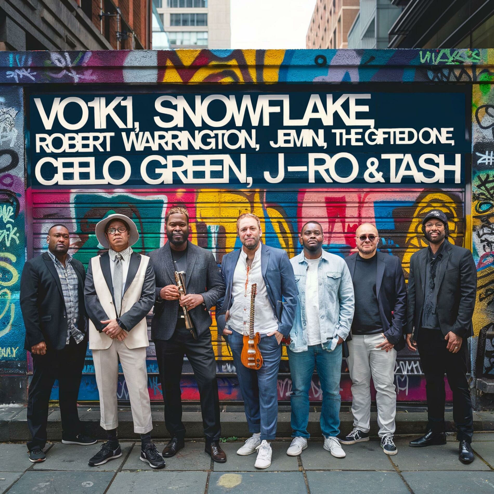 Album cover of Volk (feat. v01k1, Snowflake, Robert Warrington, Jemini The Gifted One, CeeLo Green, J-Ro & Tash) [Emerald Mix]