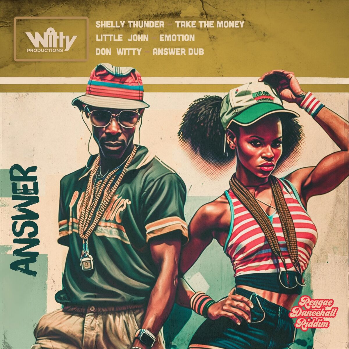 Album cover of Reggae Dancehall Riddim: Answer