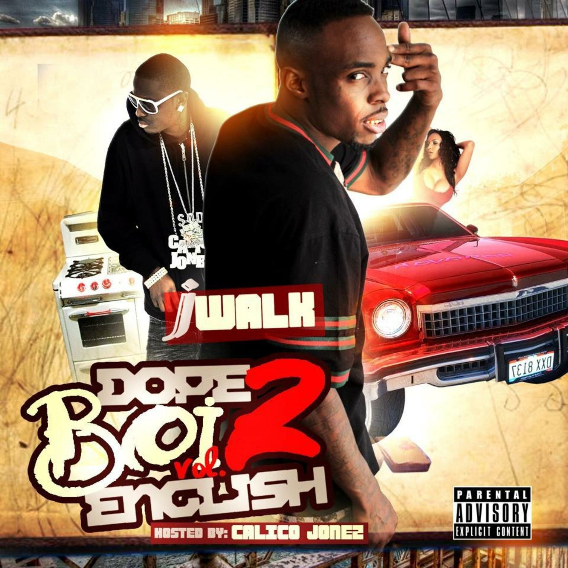 Album cover of Dope Boi English Vol 2 ( Hosted by Calico Jonez)