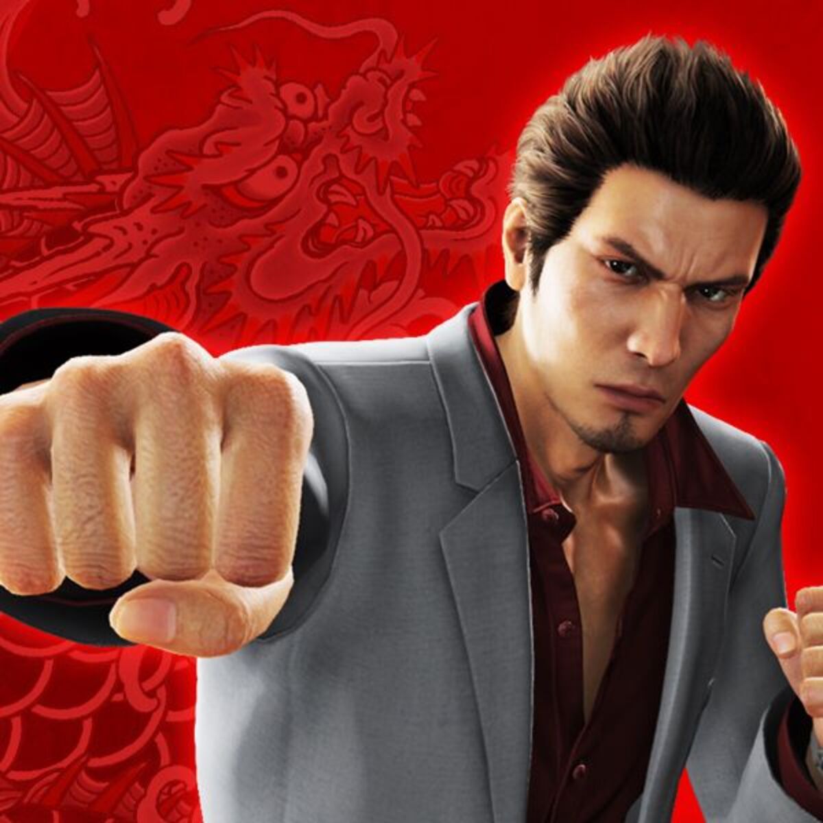 Album cover of Kazuma Kiryu Karaoke hit song collection(Ryu ga gotoku7 hikari to yami no yukue)