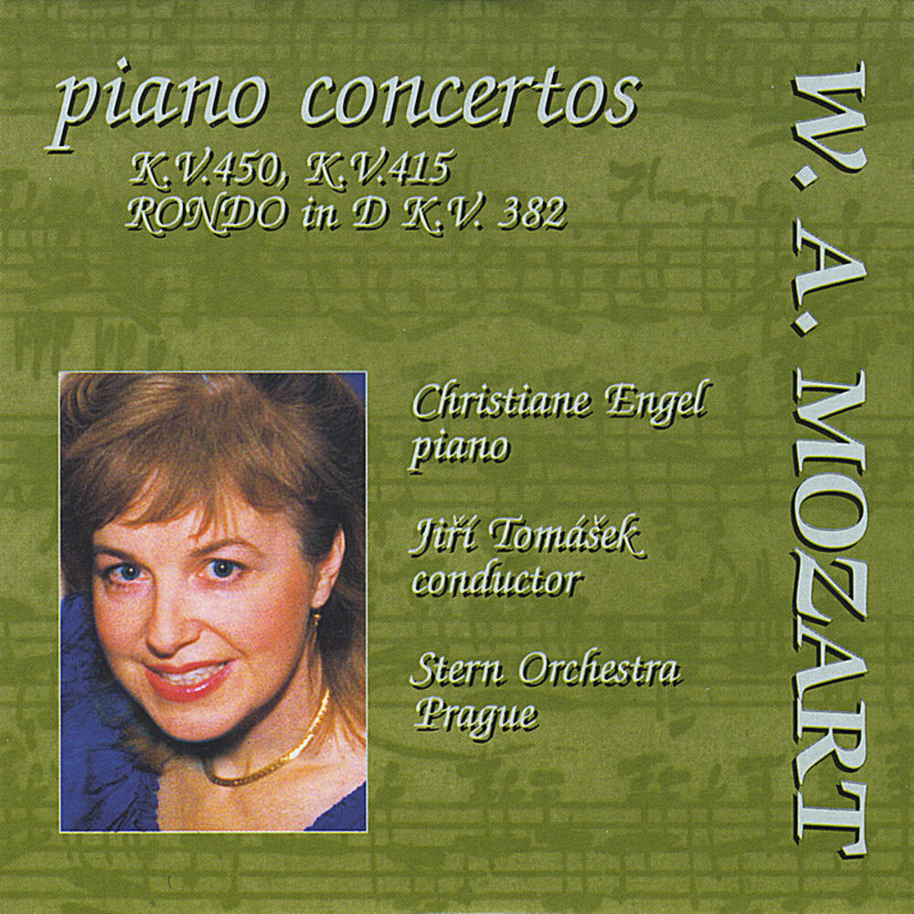 Picture of Mozart Piano Concertos: Piano Concerto No. 15 in B flat major, KV 450; Piano Concerto No. 13 in C major, KV 415; Rondo in D major,