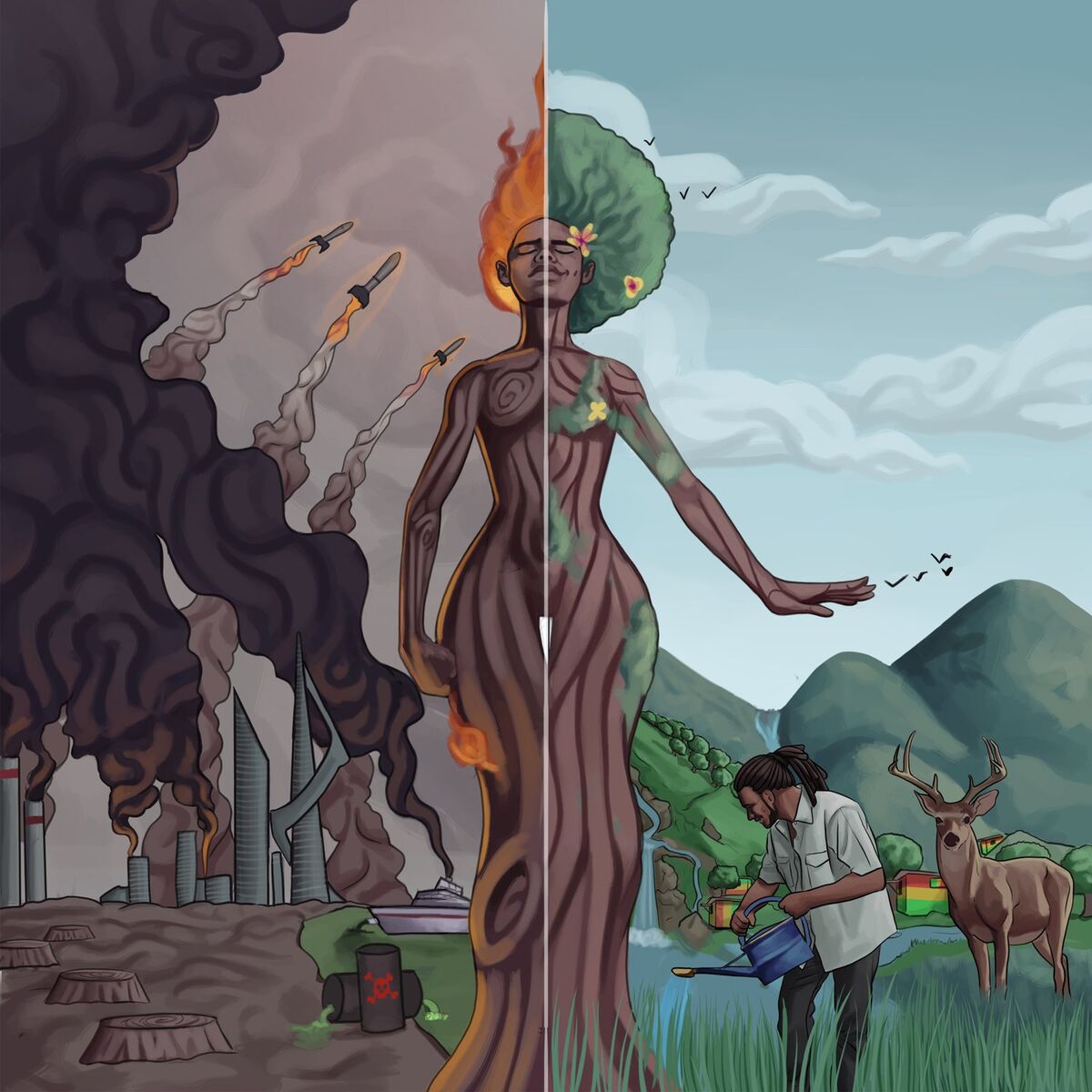Album cover of Mother Nature
