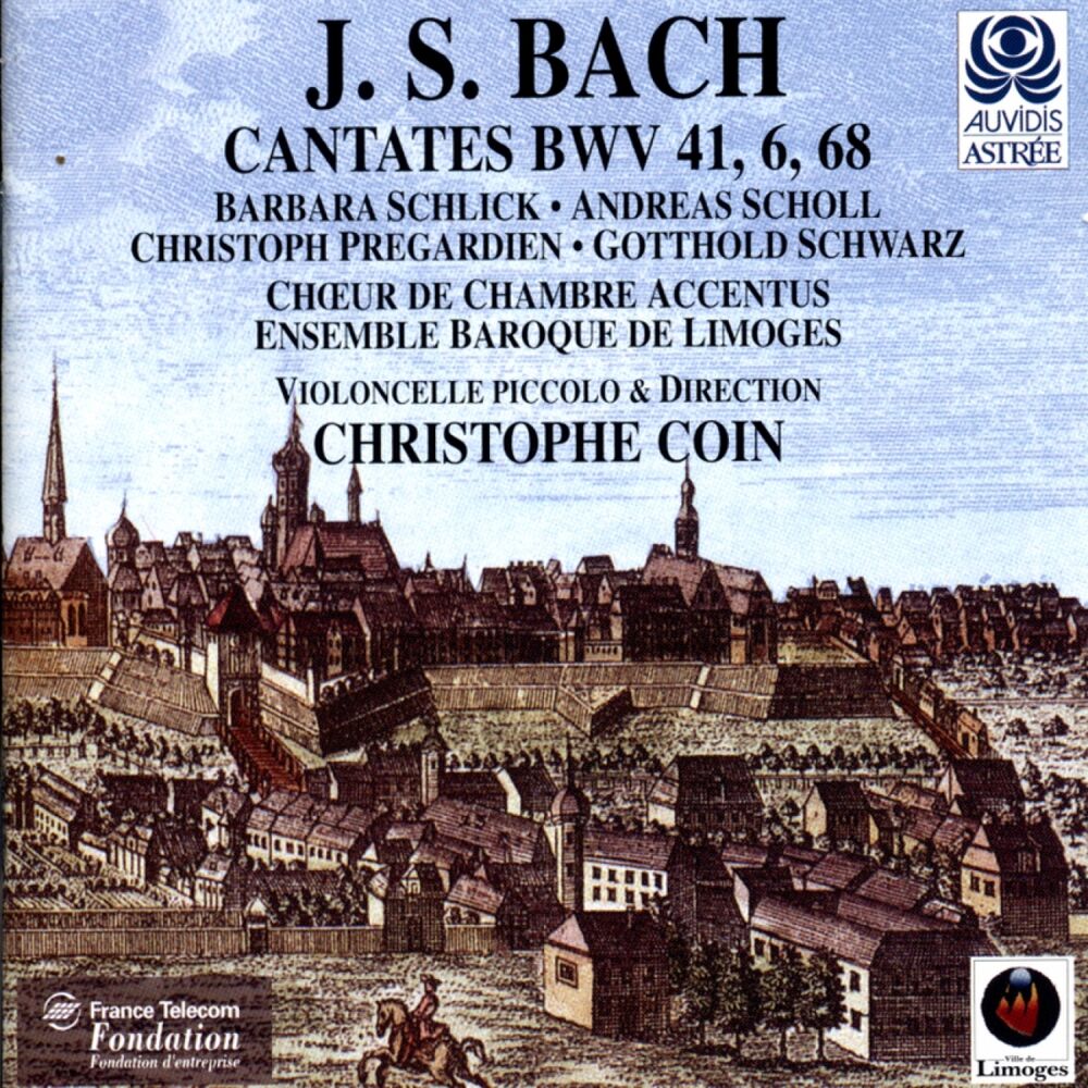 Picture of Bach: Cantates With Violoncello Piccolo (BWV 6, 41 & 68)