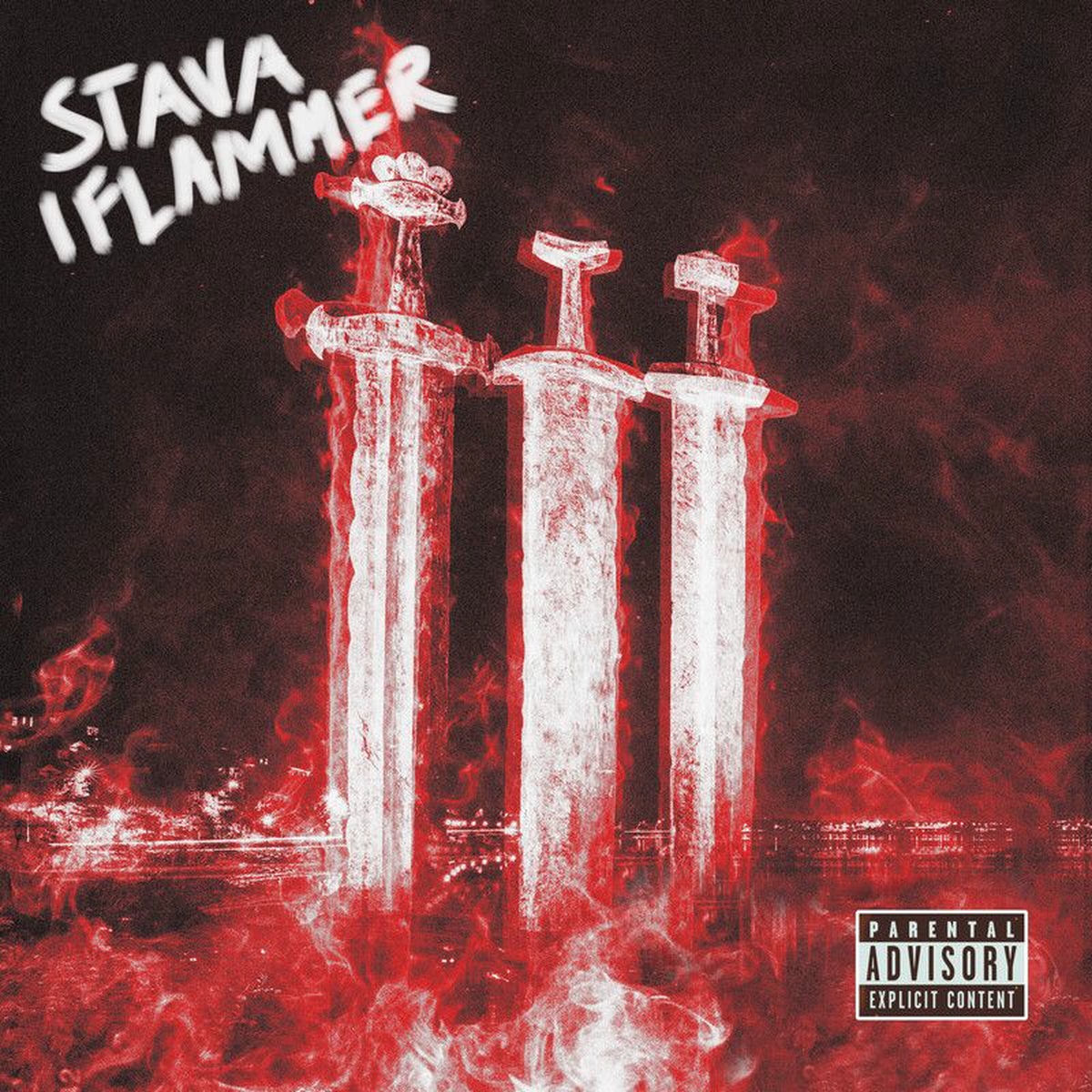 Album cover of Stava i flammer (Jaget)