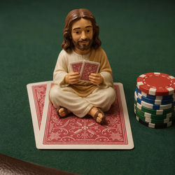 Me, My baby stack, and Jesus