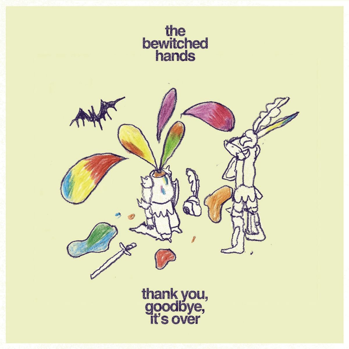 Album cover of Thank you, goodbye, it's over