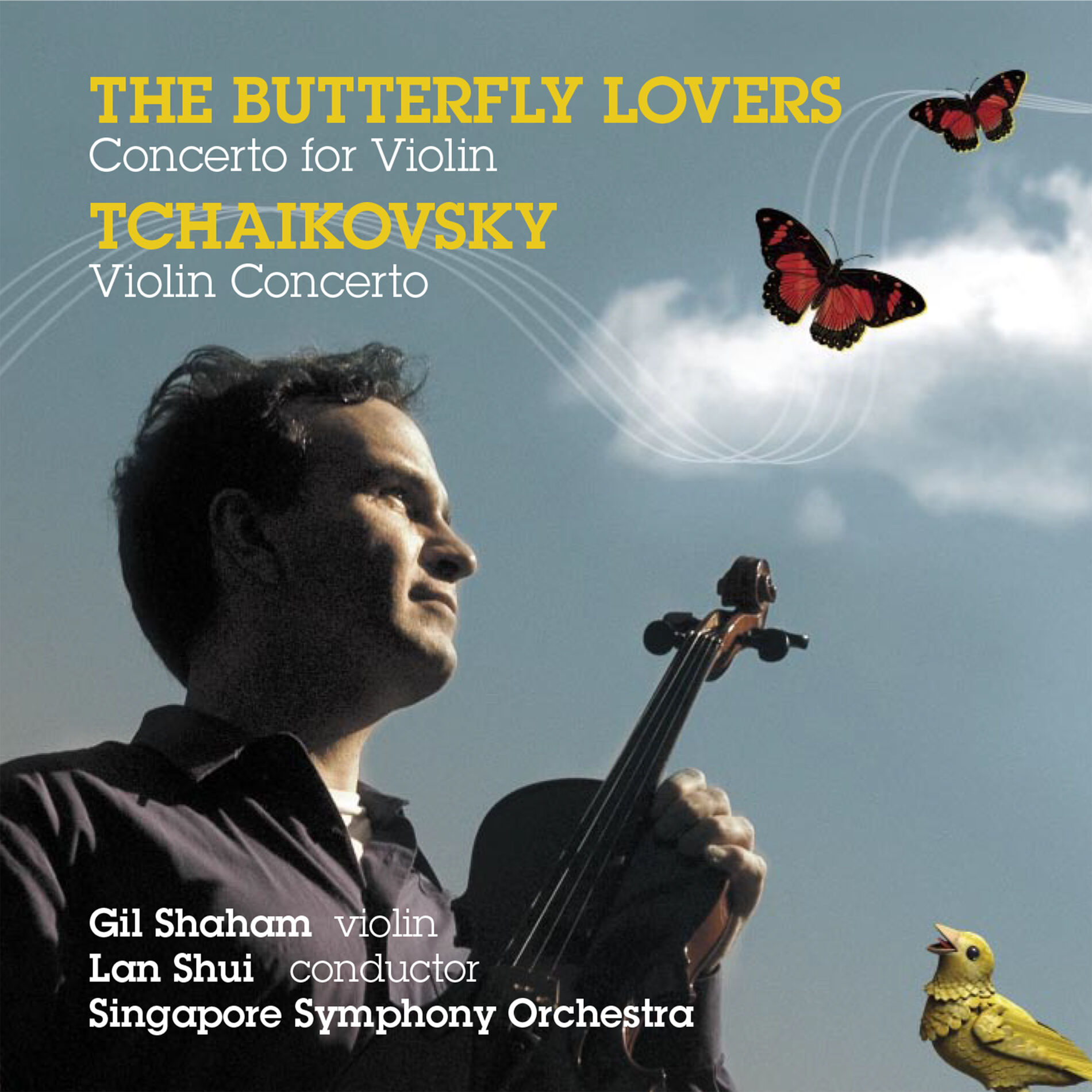 Album cover of Tchaikovsky: Violin Concerto, Op.35 - Chen, He: Butterfly Lovers, Violin Concerto