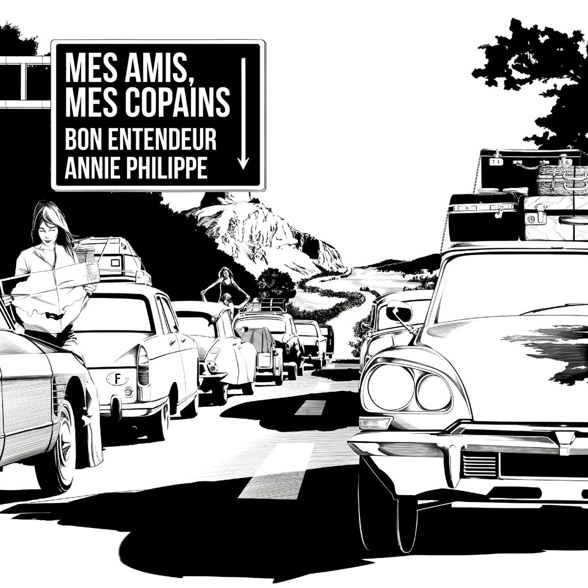 Album cover of Mes amis, mes copains
