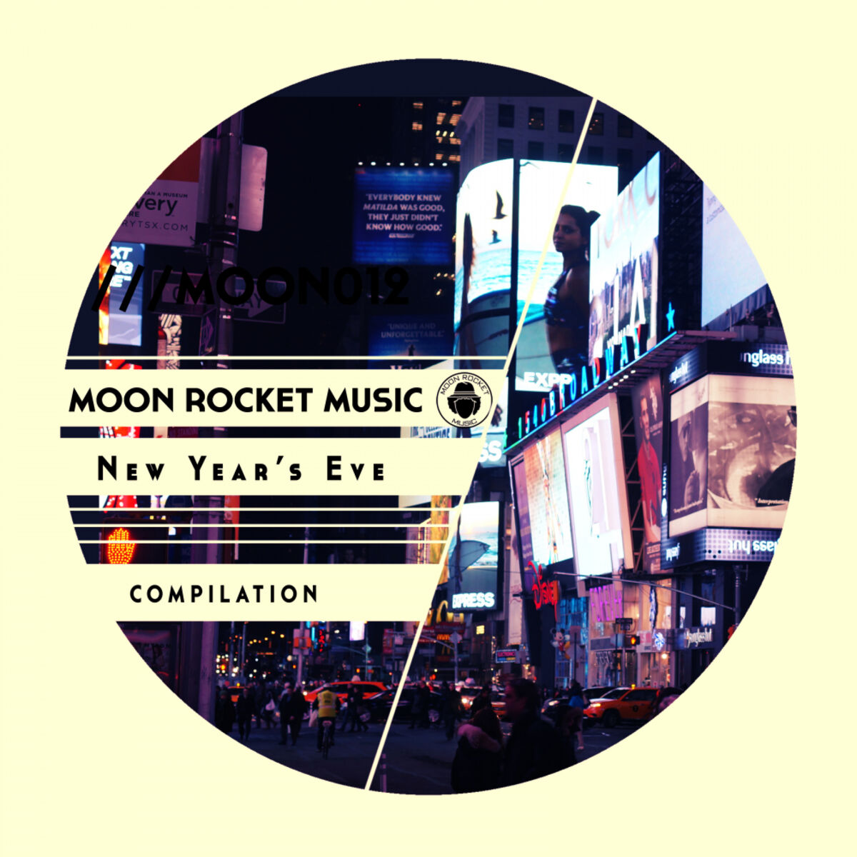 Album cover of Moon Rocket Music New Year's Eve 2018
