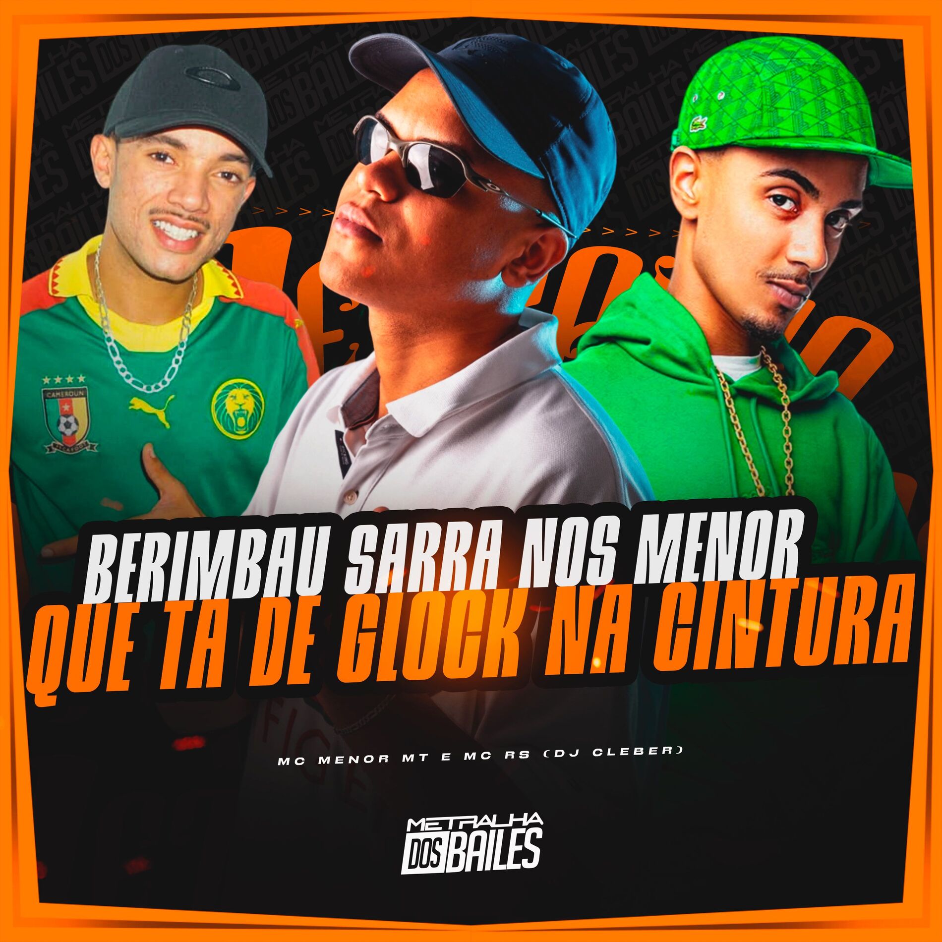 Album cover of Berimbau Sarra Nos Menor Que Ta De Glock Na Cintura