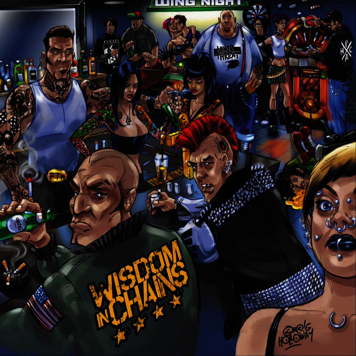 Album cover of Wisdom In Chains