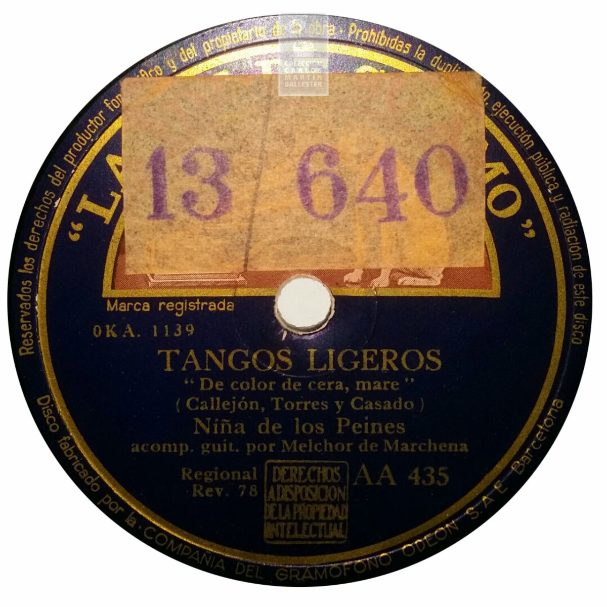 Album cover of De mare, de mare (Tangos ligeros)