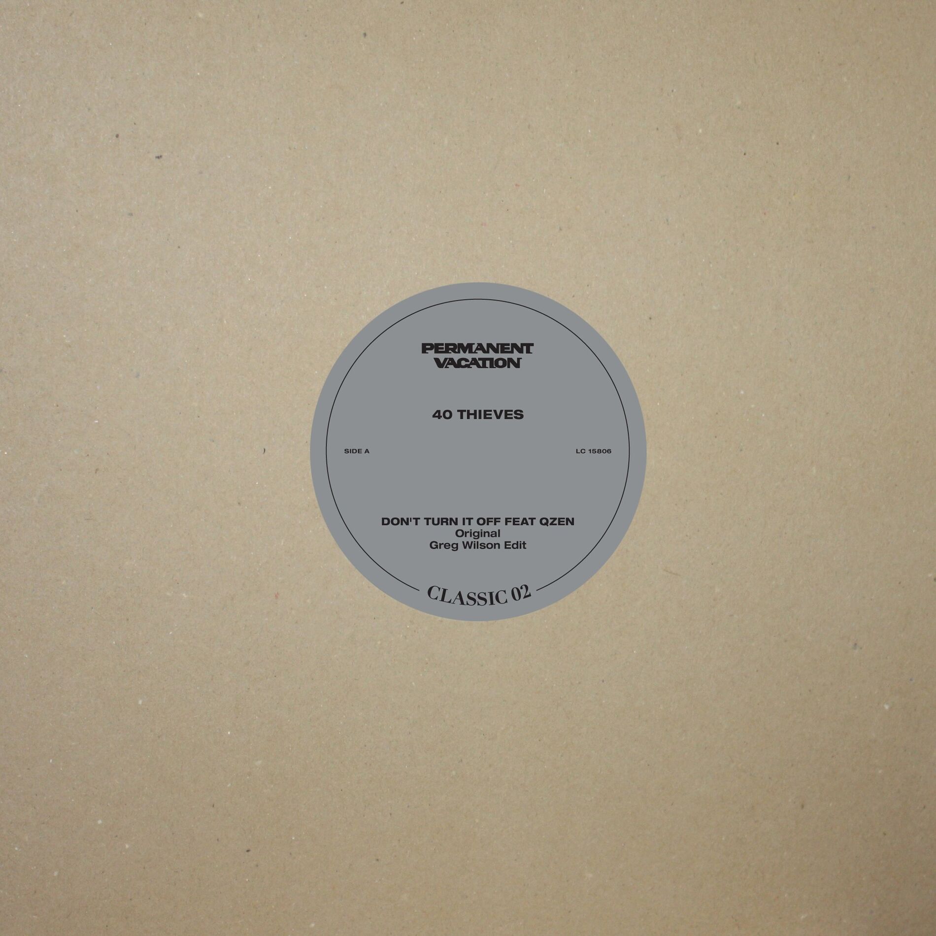 Album cover of Don't Turn It Off
