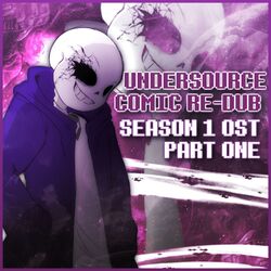 Cover of Undertale AU Undersource Comic Re-Dub Season 1 Music