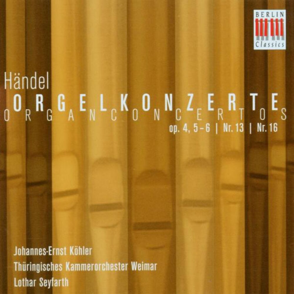 Picture of Handel: Organ Concertos No. 5, 6, 13 & 16
