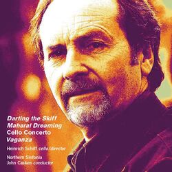 Cover of Casken: Darting the Skiff, Maharal Dreaming, Cello Concerto & Vaganza