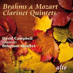Cover of Brahms & Mozart Clarinet Quintets
