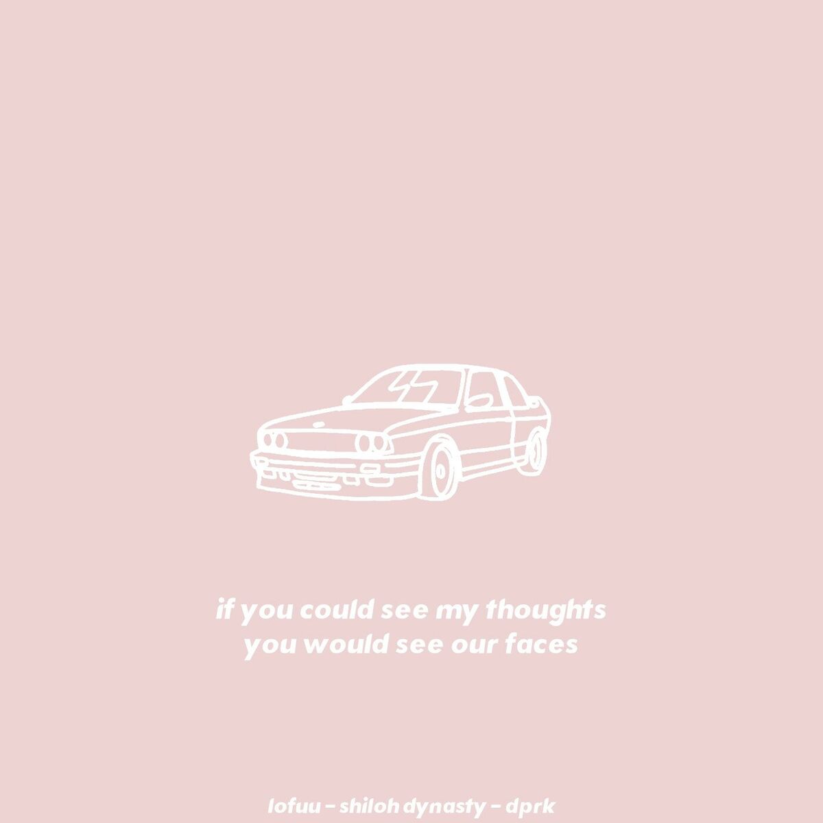 Album cover of if you could see my thoughts, you would see our faces