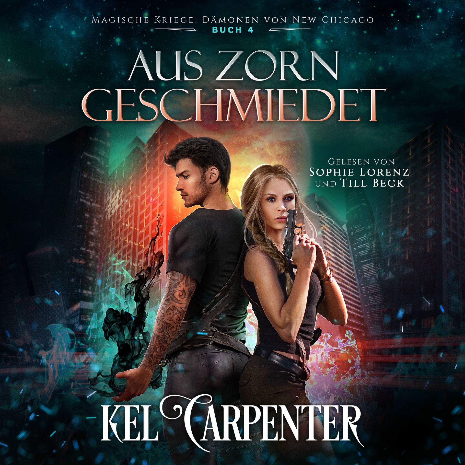 Album cover of Kapitel 1 - Magische Kriege 4: Aus Zorn geschmiedet - Urban Fantasy Hörbuch