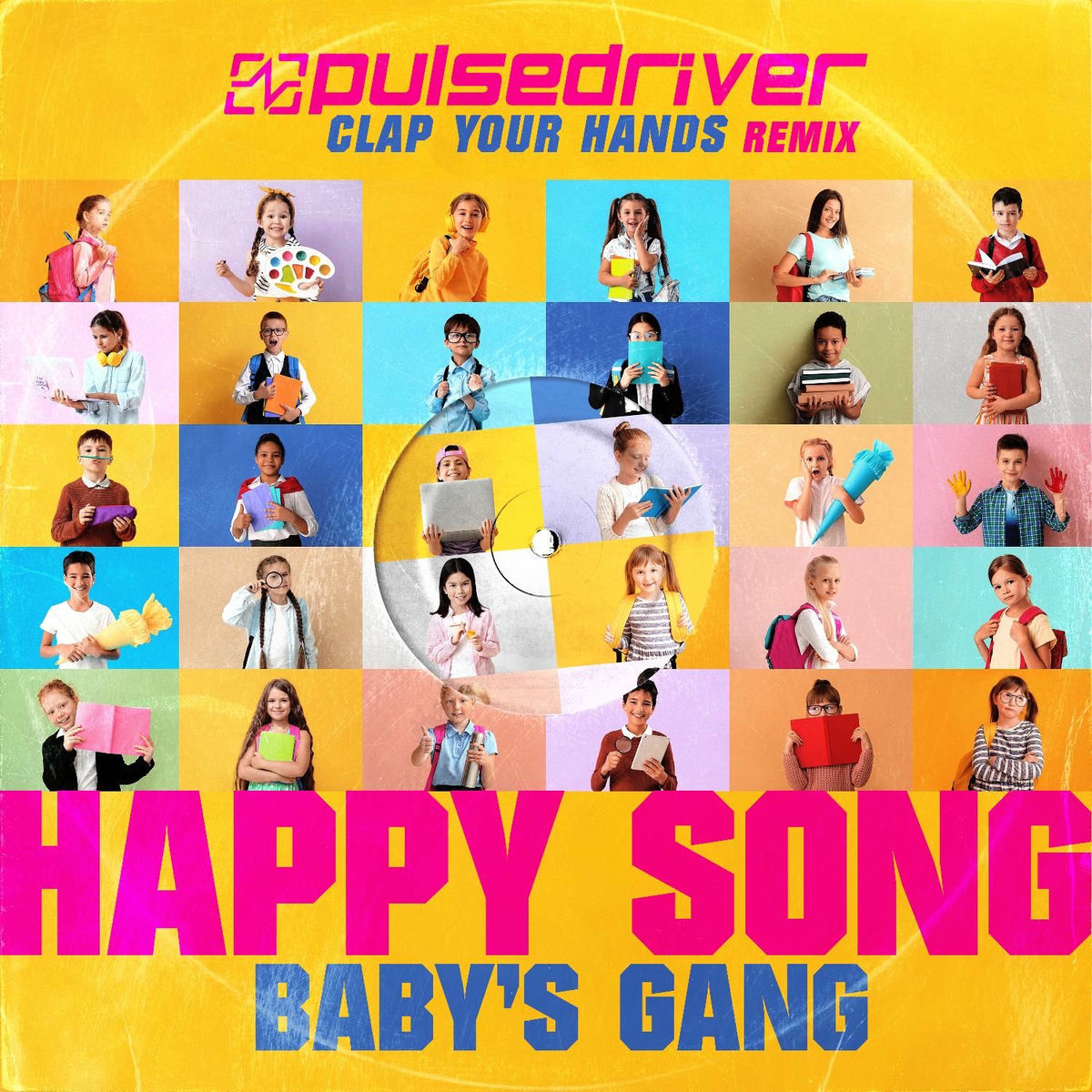 Album cover of Happy Song (Pulsedriver Clap Your Hands Remix)