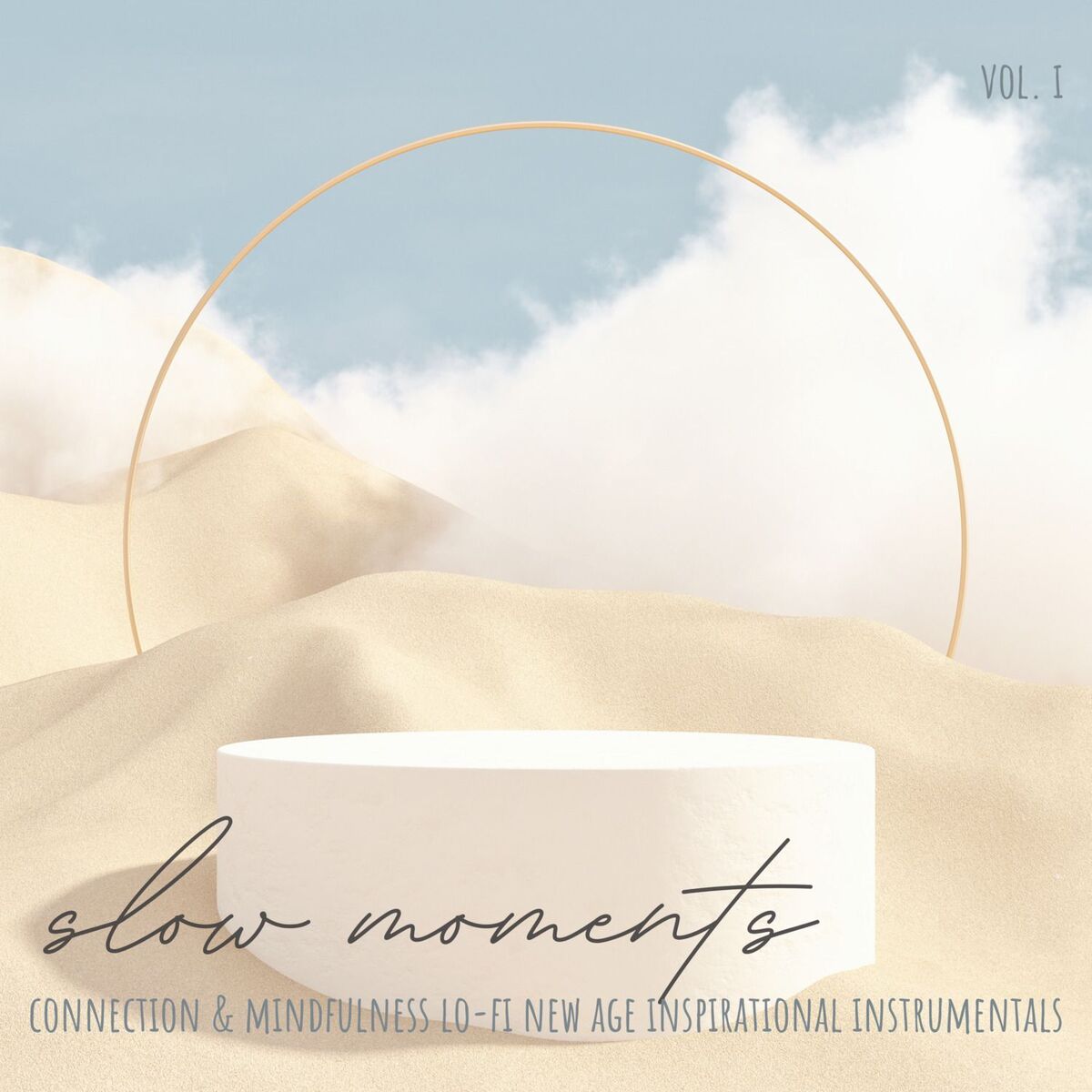 Album cover of Slow Moments: Connection & Mindfulness Instrumentals, Vol. 1