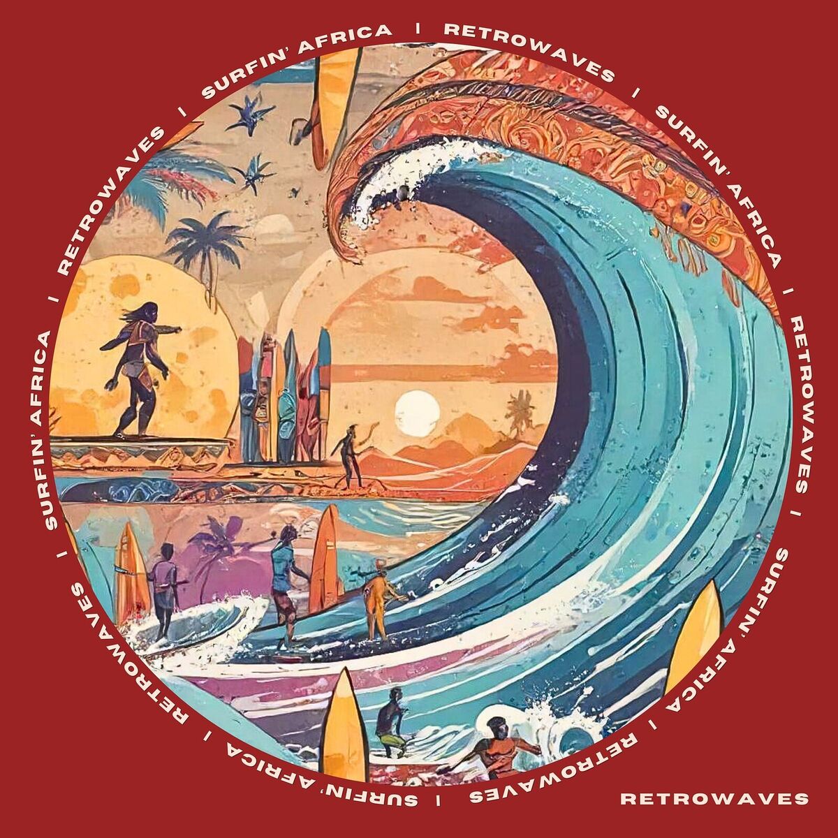 Album cover of Surfin' Africa