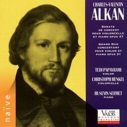 Cover of Alkan: Sonate de concert et Grand duo concertant