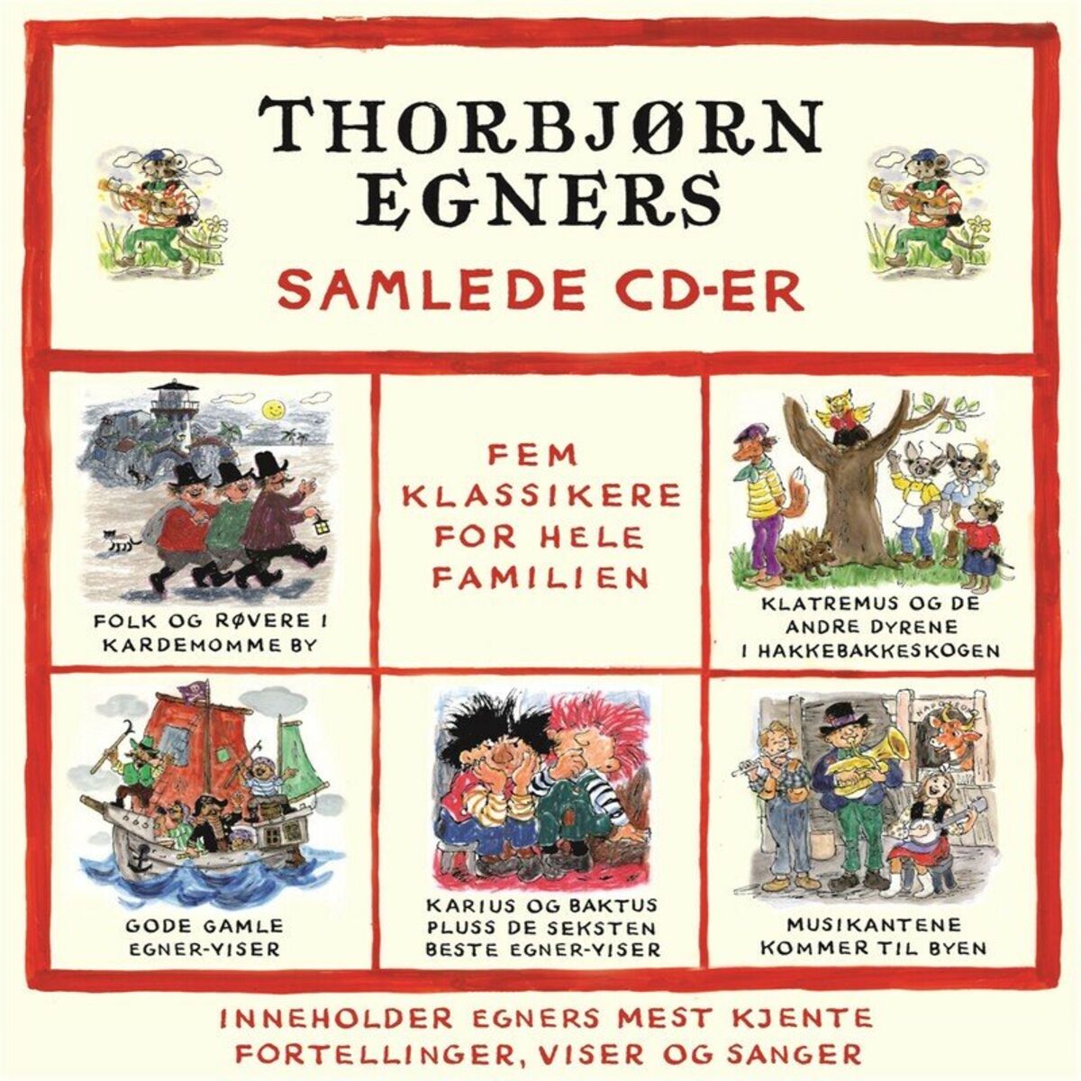 Album cover of Egners Samlede