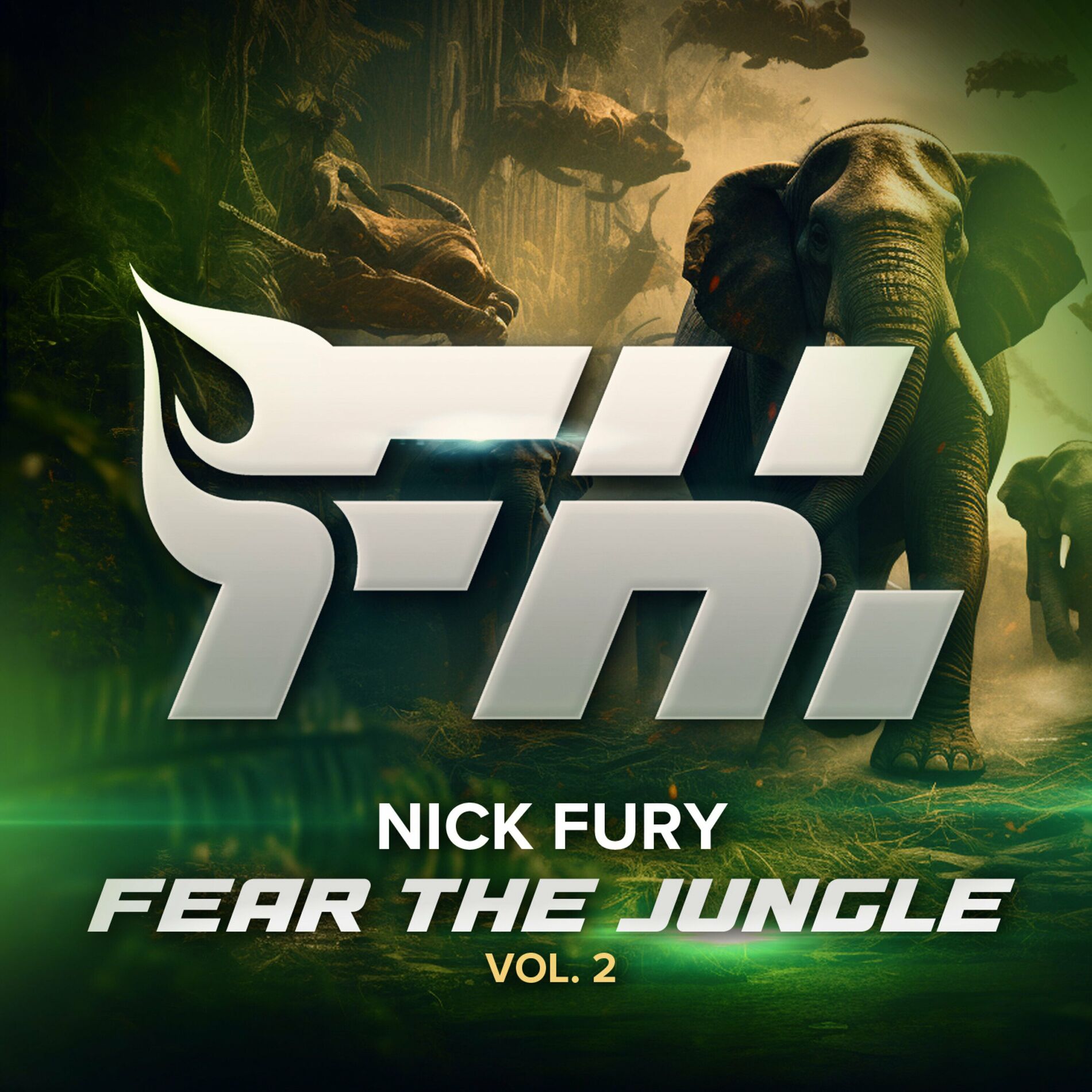 Album cover of Fear the Jungle Vol. 2