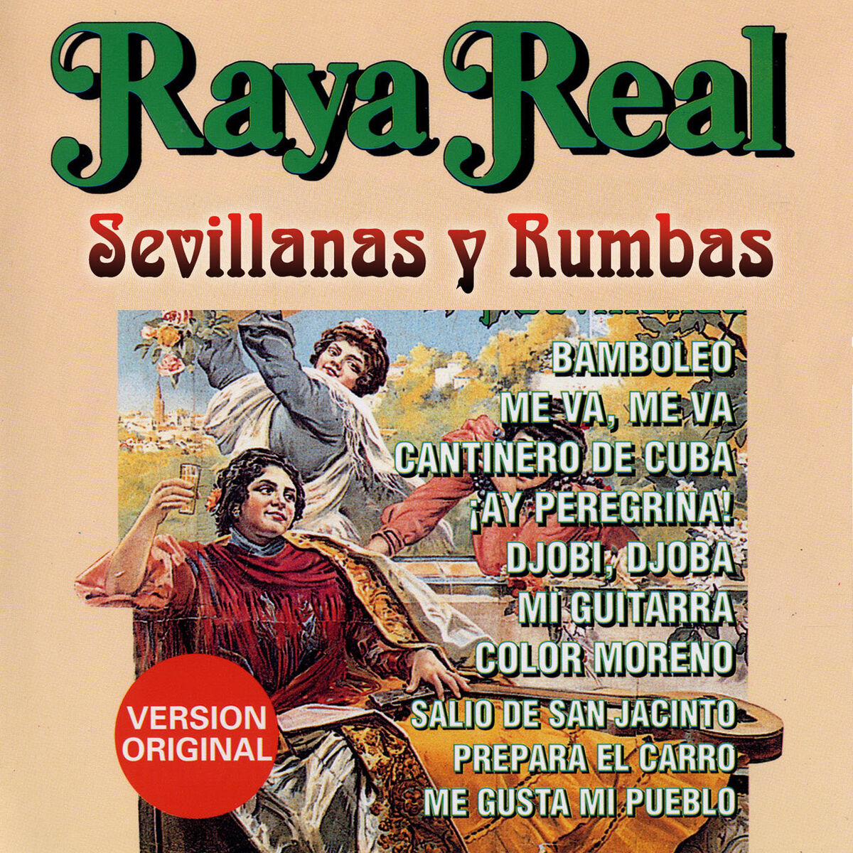 Album cover of Spanish Rumba: Bamboleo / Cantinero de Cuba / Djobí Djobá / La Novia del Campesino / Me Va, Me Va / Color Moreno
