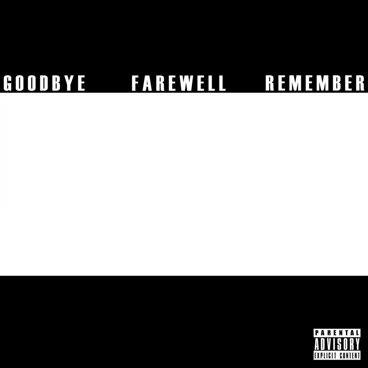 Album cover of Goodbye Farewell Remember