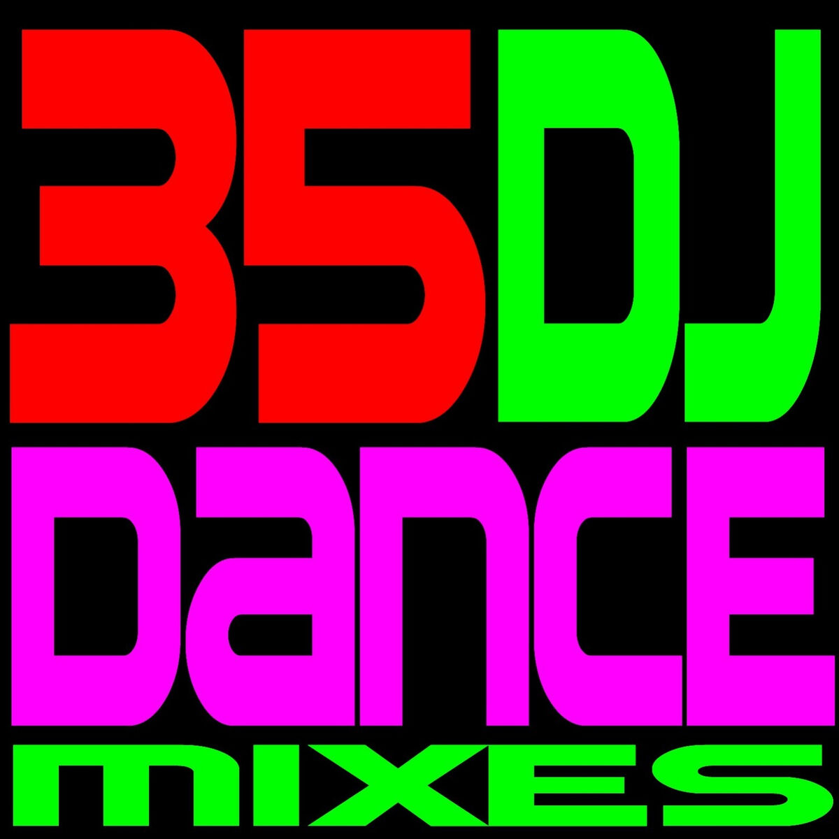 Album cover of 35 DJ Dance Mixes
