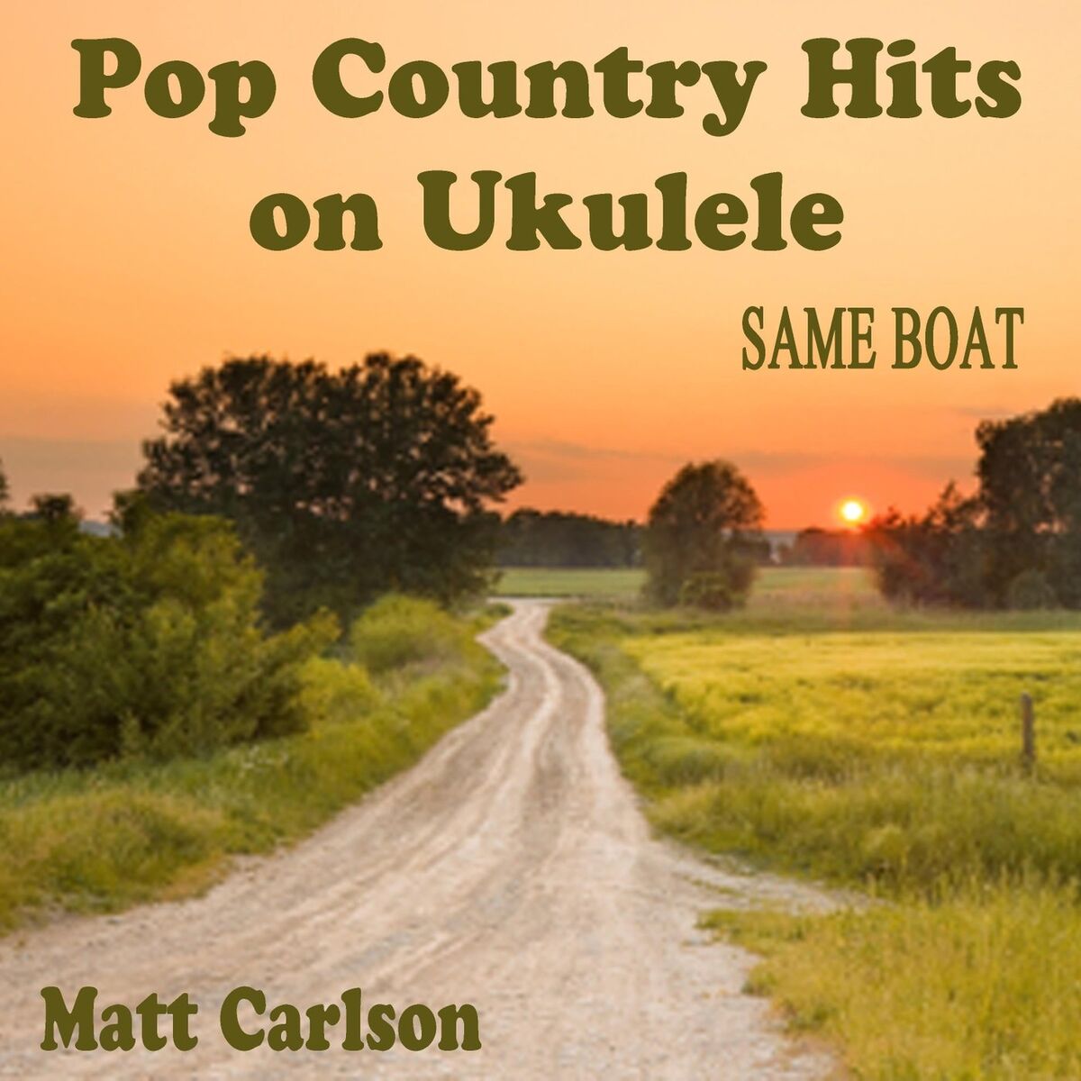 Album cover of Pop Country Hits on Ukulele: Same Boat