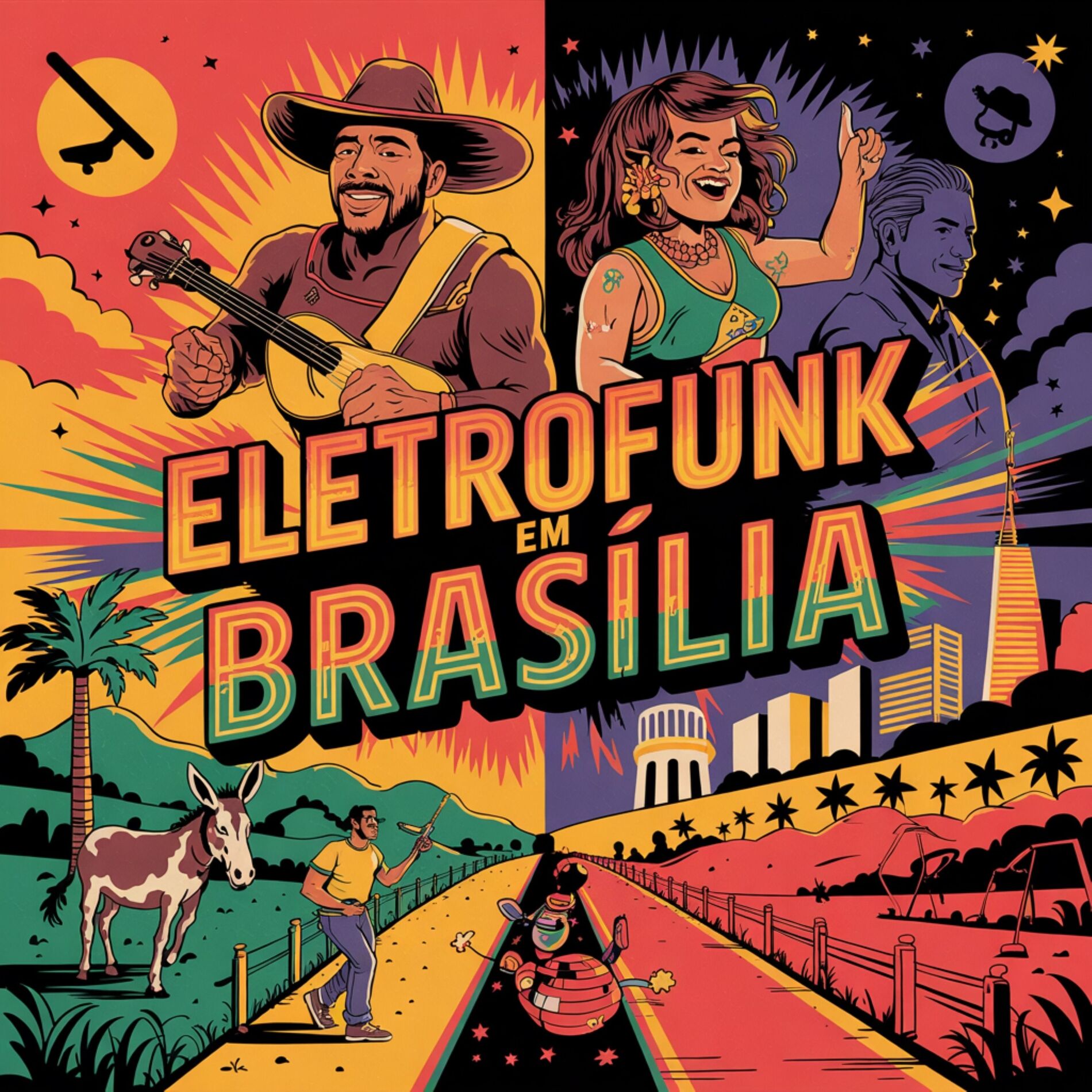 Album cover of EletroFunk Em Brasília