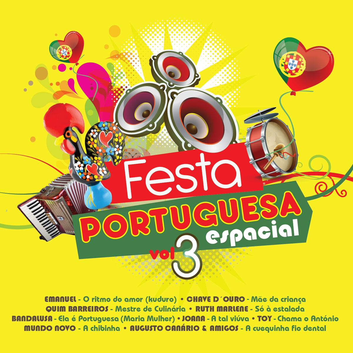 Album cover of Espacial Festa Portuguesa Vol. 3