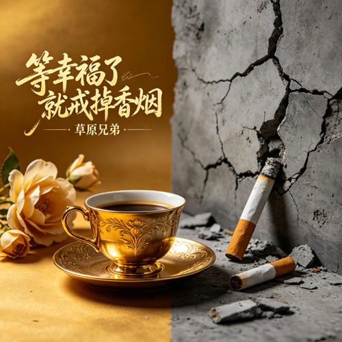 等幸福了就戒掉香烟