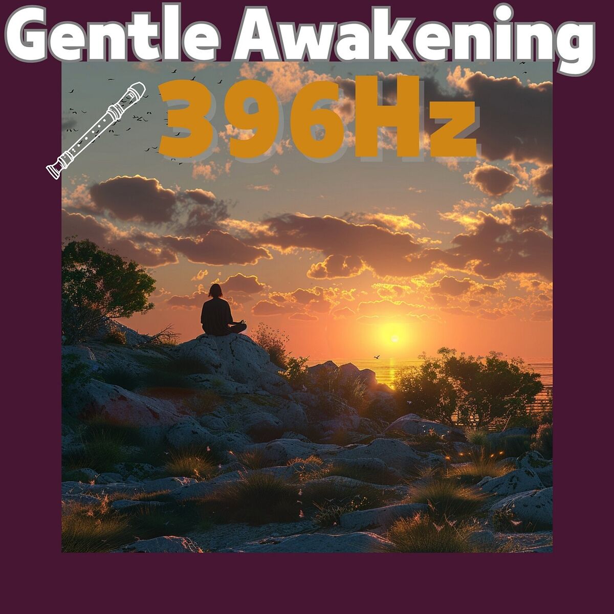 Album cover of Gentle Awakening with 396 Hz